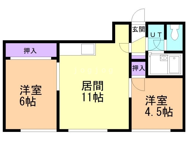 プレステージ宮北の間取り