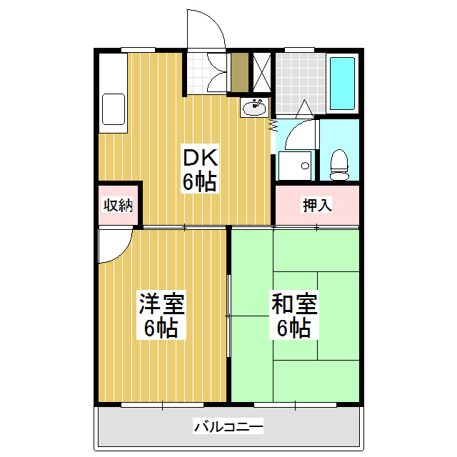 フォレスト常念の間取り