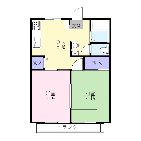 アネックスコート栗橋の間取り