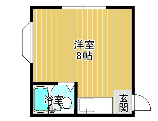 大阪市都島区都島本通のアパートの間取り