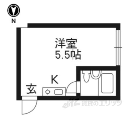 メディナ上花山の間取り