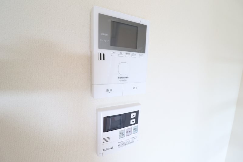 セキュリティ　ドアホン付きのため安心安全です。