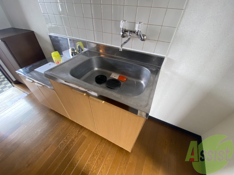 キッチン　こちらはキッチンです。料理するのが楽しみですね。