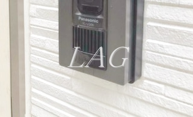 セキュリティ　モニター付きインターホンです。