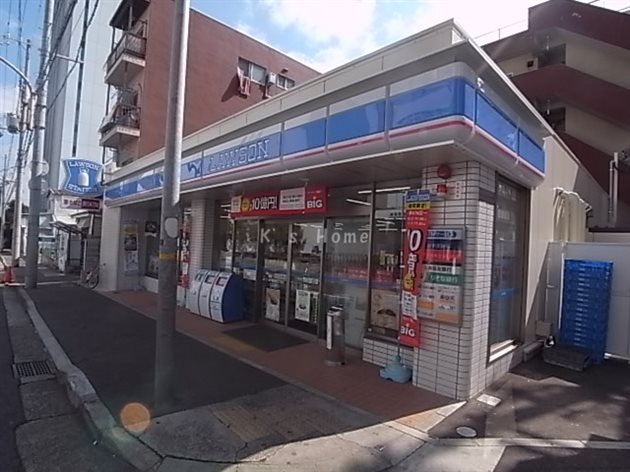 コンビニ　ローソン 新開地二丁目店（コンビニ）まで95m