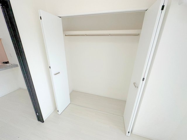収納　しっかり収納スペースも確保。使いやすいお部屋です。