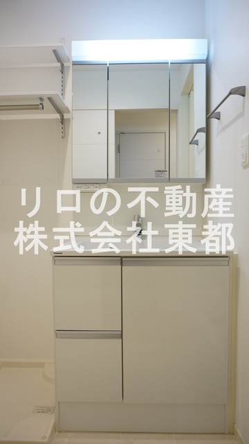 洗面設備　独立洗面台なら落ち着いて身支度ができます☆