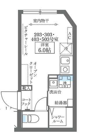 COCOCUBE西荻窪の間取り写真