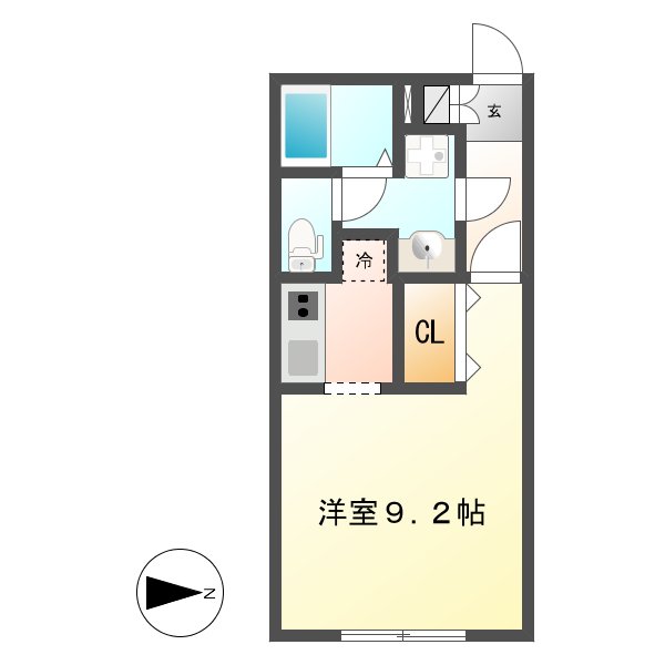 Branche金山の間取り写真