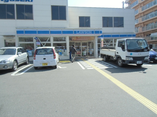 コンビニ　ローソン南加賀屋店（コンビニ）まで78m