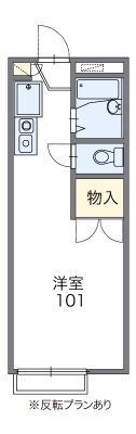 レオパレス寿の間取り