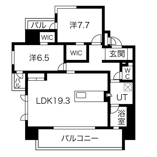 ラ　フルール　覚王山の間取り