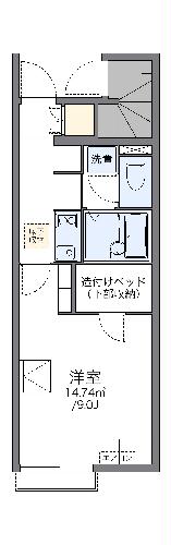 レオネクストフェリチタ　美崎の間取り