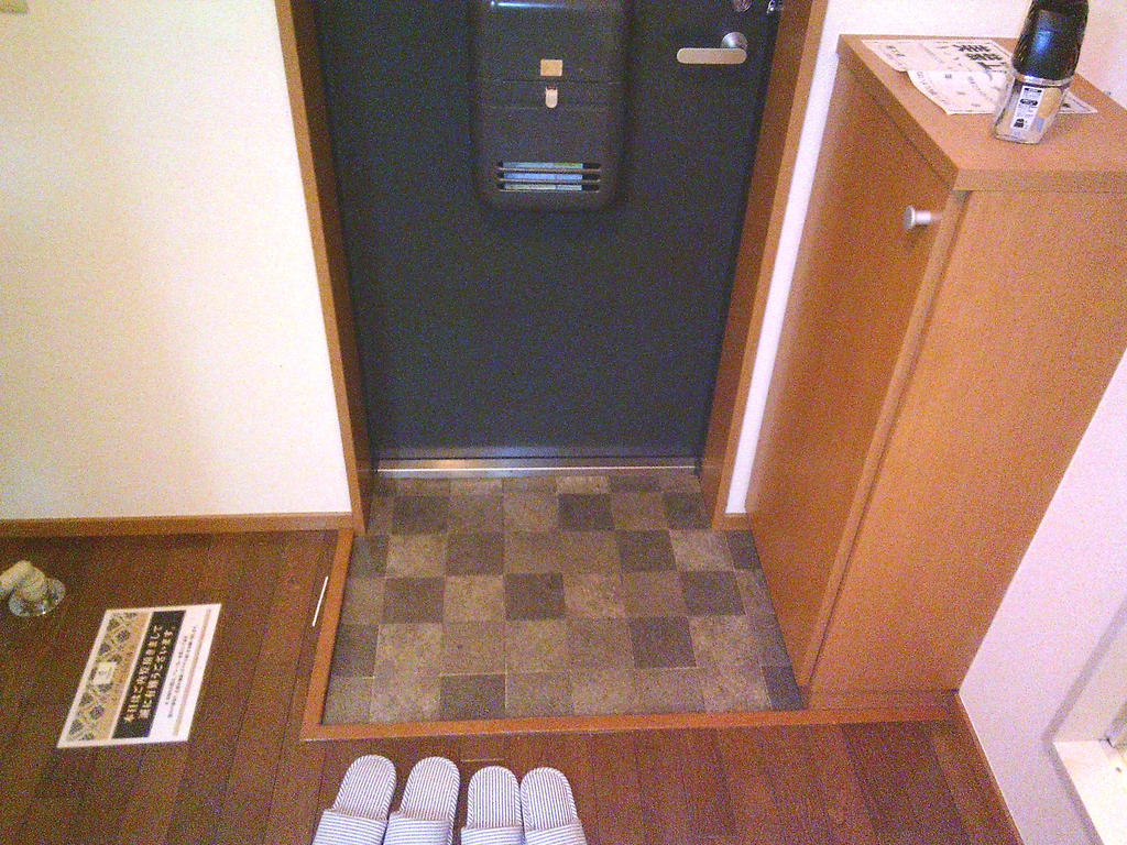 玄関　玄関、シューズBOXあり