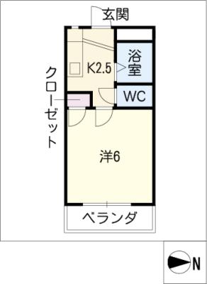 富士レイホービル第２の間取り