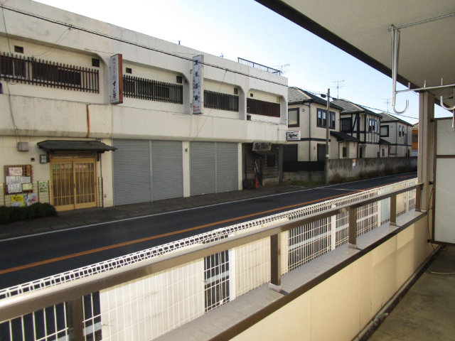 眺望　退去前につき１階の別のお部屋の写真です。