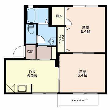 コンフォートＣの間取り