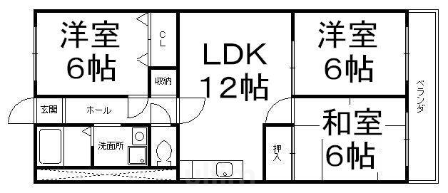 ネオハイツの間取り