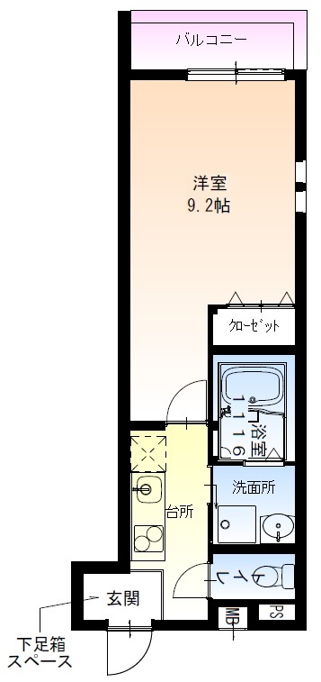 フジパレス岩田町ノースの間取り写真