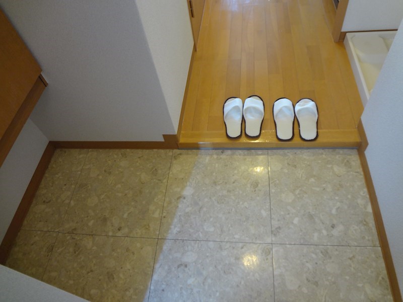 玄関　毎日通る玄関はこちらです