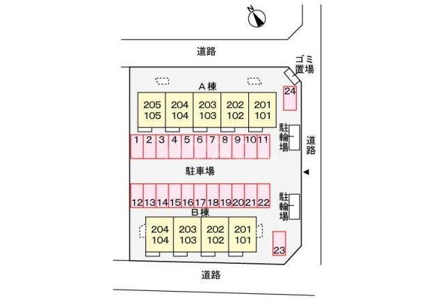 【邑楽郡大泉町富士のアパートのその他】