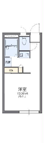 レオパレスシェソワの間取り