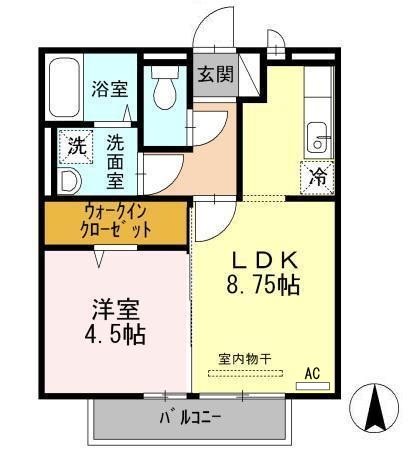 セゾンコートの間取り