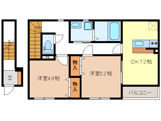 ラッキーコートの間取り