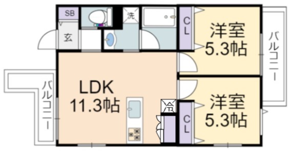 ルオントの間取り