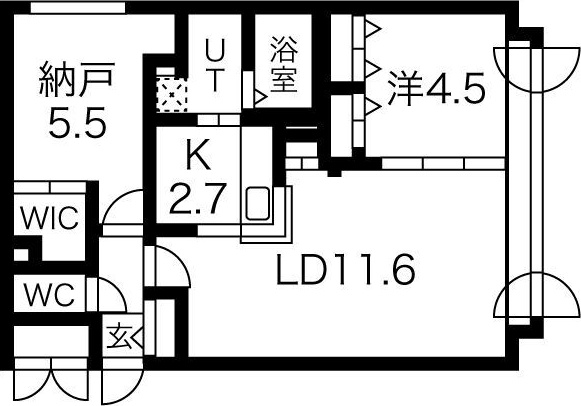 仮)アルファスクエア南4西15の間取り