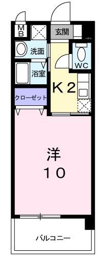 カレント・タウニーの間取り