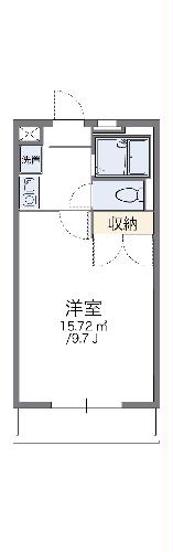 レオパレスクールの間取り