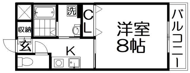 ミピアーチェの間取り