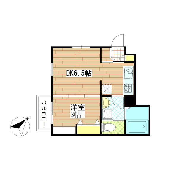 松岡町新築アパートの間取り