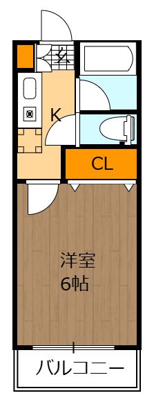 コーポ岩谷の間取り