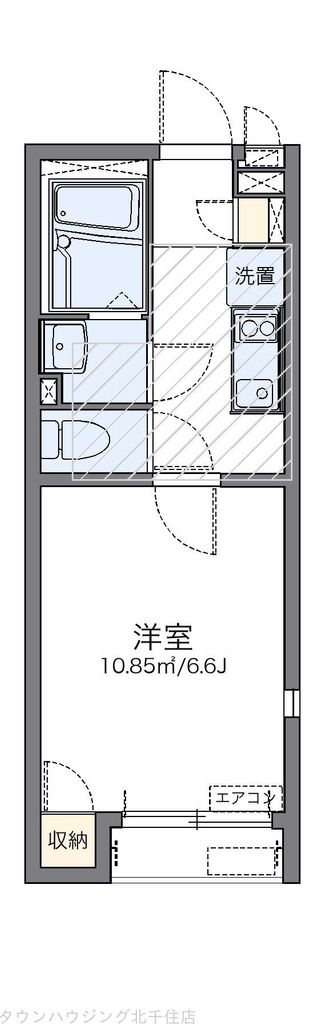 レオネクストルーチェIIの間取り