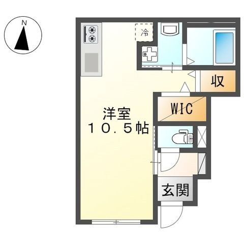 西東京市緑町のアパートの間取り