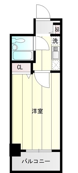 エスリード福島2の間取り