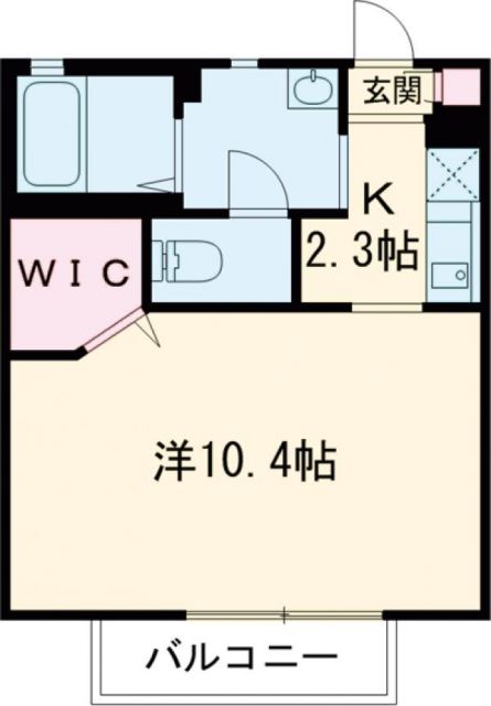 桑名市大字桑名のアパートの間取り