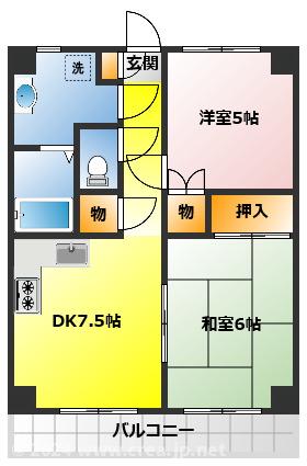 ハピネスみずほ台の間取り