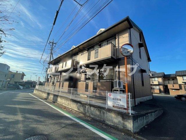 高崎市倉賀野町のアパートの建物外観