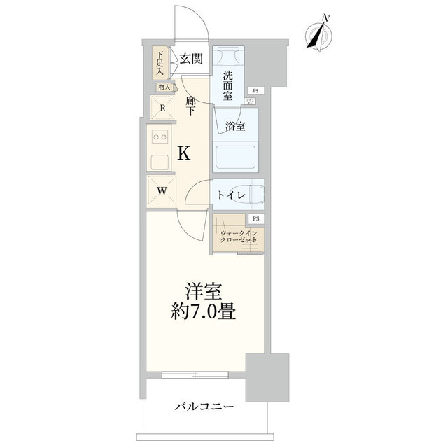 シティハウス東麻布の間取り