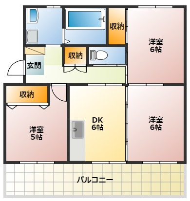 アーバンライフ上力の間取り