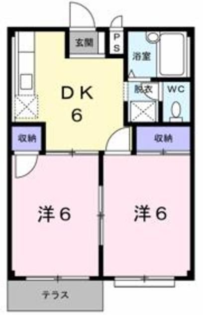 エルディムセキネIの間取り