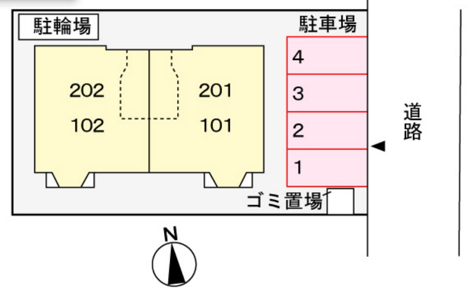 その他　レアレアK2　201号室　平成24年11月25日撮影