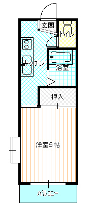 豊栄ハイツ河原町の間取り