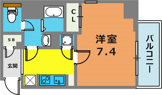 レジデンス神戸ウィステリアパークの間取り