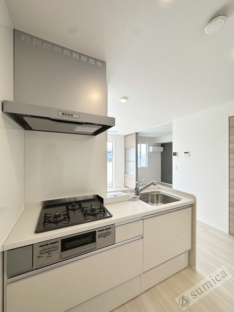 キッチン　３口システムキッチン・お料理グレードアップ♪♪