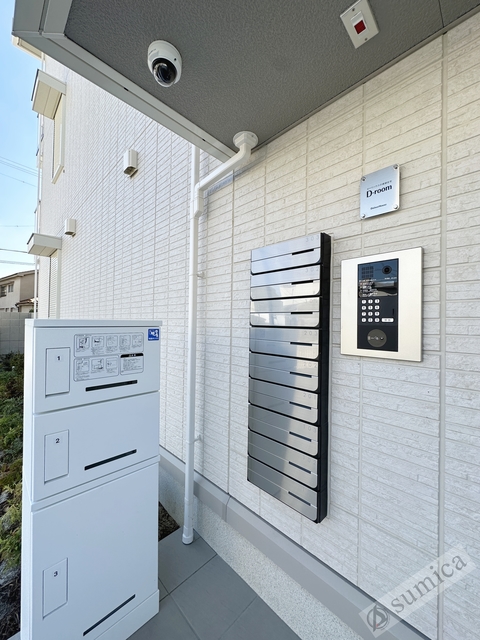 エントランス　宅配ボックスがあれば、留守も怖くない♪♪