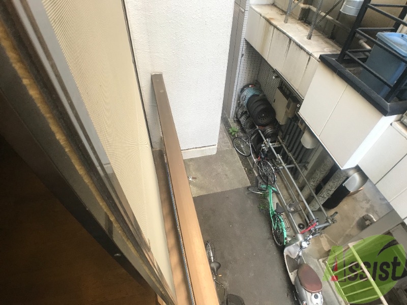 バルコニー　窓が大きめなので、外の空気を感じるのに最適です。